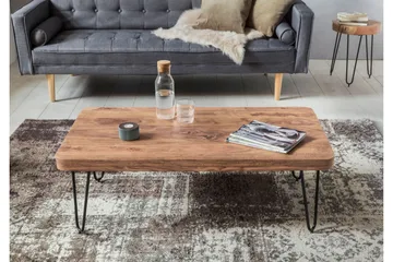 Mayotte Soffbord 115 cm - Akacia/Svart - Möbler - Bord & matgrupper - Soffbord