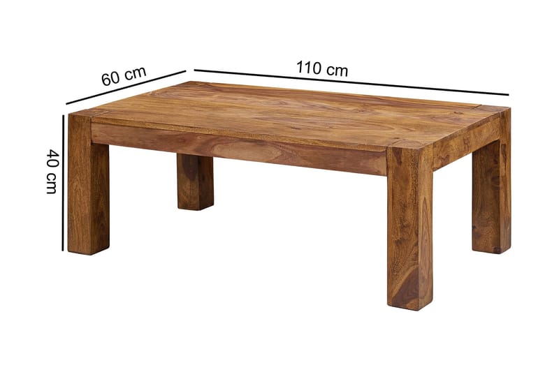 Mccarthyville Soffbord 110 cm - Massivt Trä - Möbler - Bord & matgrupper - Soffbord