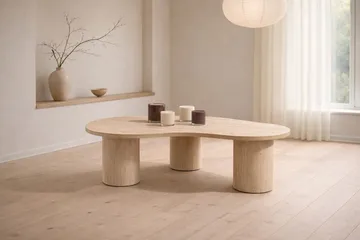 Soffbord Megg 130 cm - naturfärgad - Möbler - Bord & matgrupper - Soffbord