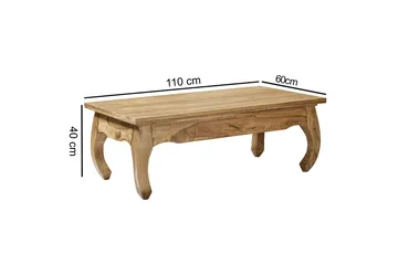 Melchionno Soffbord 110 cm - Akacia - Möbler - Bord & matgrupper - Soffbord