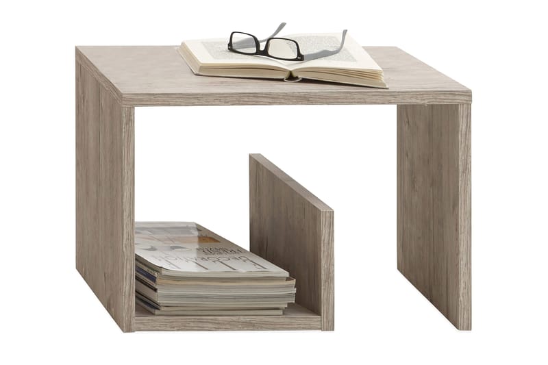 Mikora Soffbord 59 cm med Förvaring Hyllor - Trä - Möbler - Bord & matgrupper - Soffbord