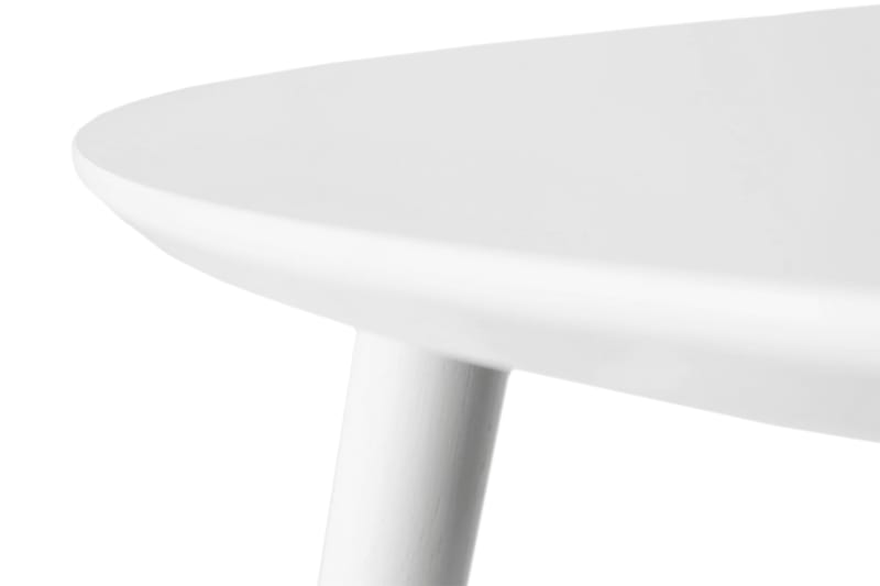Milo Soffbord 90 cm Runt - Vit - Möbler - Bord & matgrupper - Soffbord