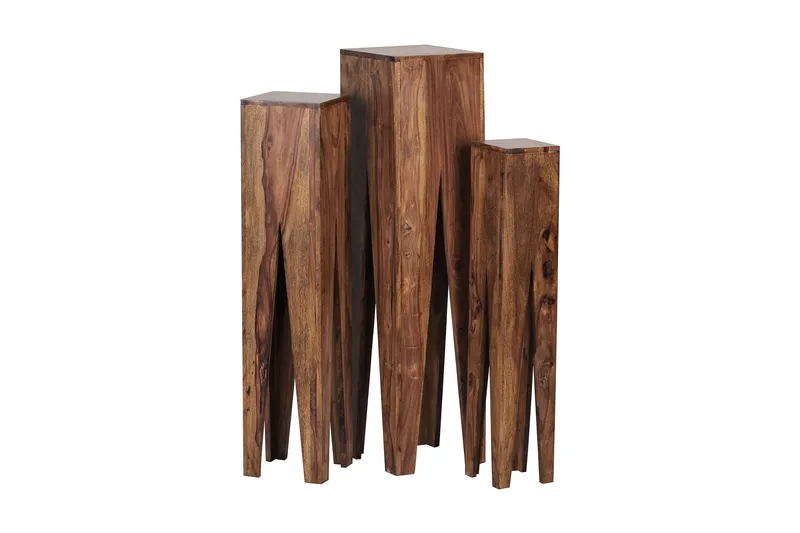 Minasian Satsbord 3-pack, Trä/natur