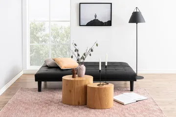 Mirol Satsbord 48 cm Ovalt Soffbord i Ek - Brun - Möbler - Bord & matgrupper - Soffbord