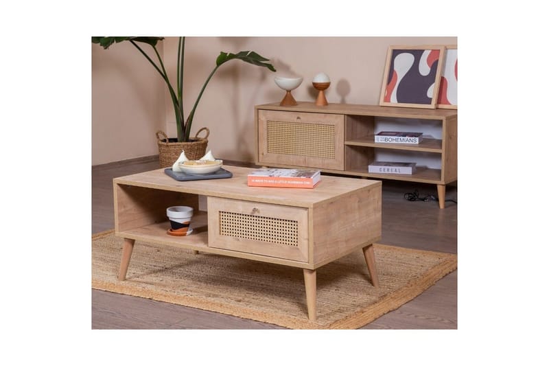 Soffbord Mjudi Ek - Ek - Möbler - Bord & matgrupper - Soffbord