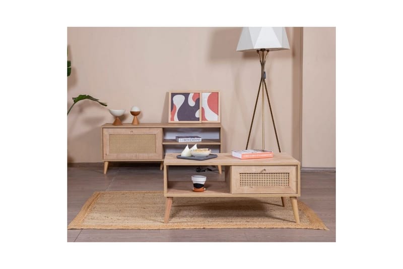 Soffbord Mjudi Ek - Ek - Möbler - Bord & matgrupper - Soffbord