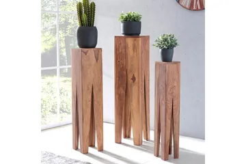 Monseratt Satsbord 3-pack - Trä/natur - Möbler - Bord & matgrupper - Soffbord