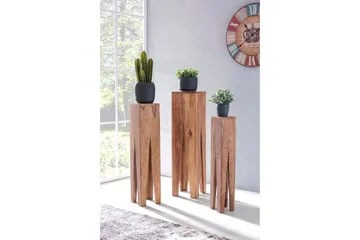 Monseratt Satsbord 3-pack - Trä/natur - Möbler - Bord & matgrupper - Soffbord