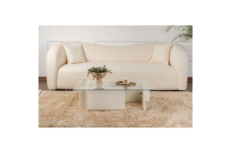 Soffbord Mony Trä Vit - Trä Vit - Möbler - Bord & matgrupper - Soffbord