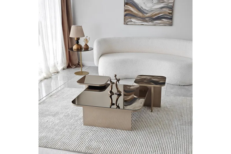 Moosonee Soffbord 80 cm - Beige - Möbler - Bord & matgrupper - Soffbord