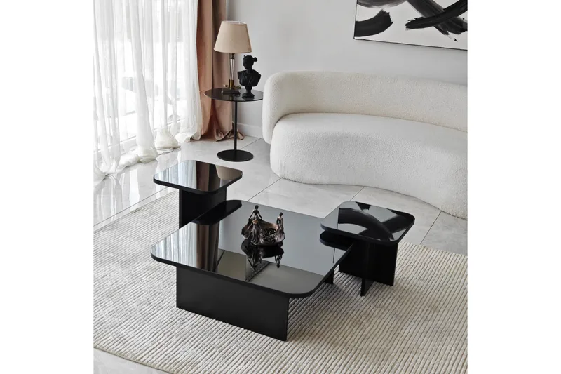 Moosonee Soffbord 80 cm - Svart - Möbler - Bord & matgrupper - Soffbord