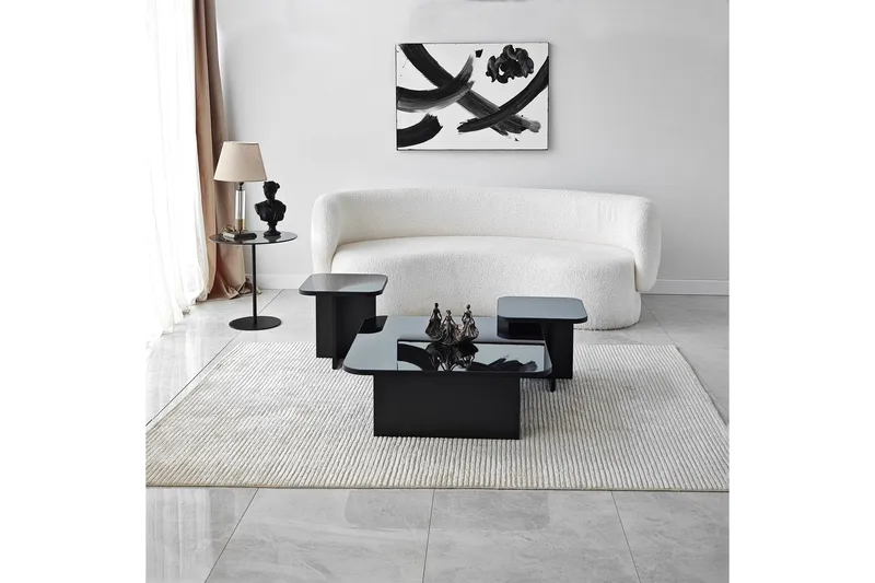 Moosonee Soffbord 80 cm - Svart - Möbler - Bord & matgrupper - Soffbord