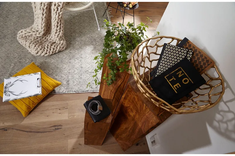 Morgillo Satsbord 3-pack - Trä/natur - Möbler - Bord & matgrupper - Soffbord