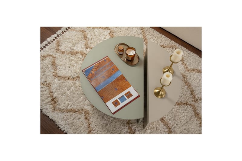 Soffbord Mukund Askgrön Sandsten - Askgrön Sandsten - Möbler - Bord & matgrupper - Soffbord