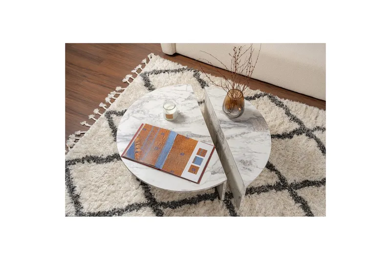 Soffbord Mukund Freesia Marble - Freesia Marble - Möbler - Bord & matgrupper - Soffbord