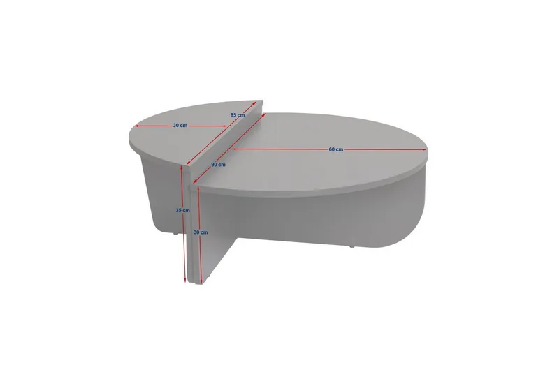 Soffbord Mukund Freesia Marble - Freesia Marble - Möbler - Bord & matgrupper - Soffbord