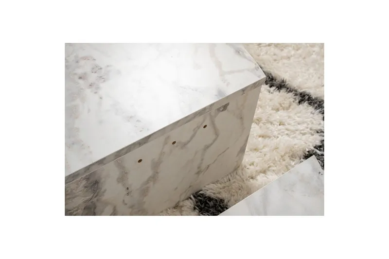 Soffbord Mukund Freesia Marble - Freesia Marble - Möbler - Bord & matgrupper - Soffbord