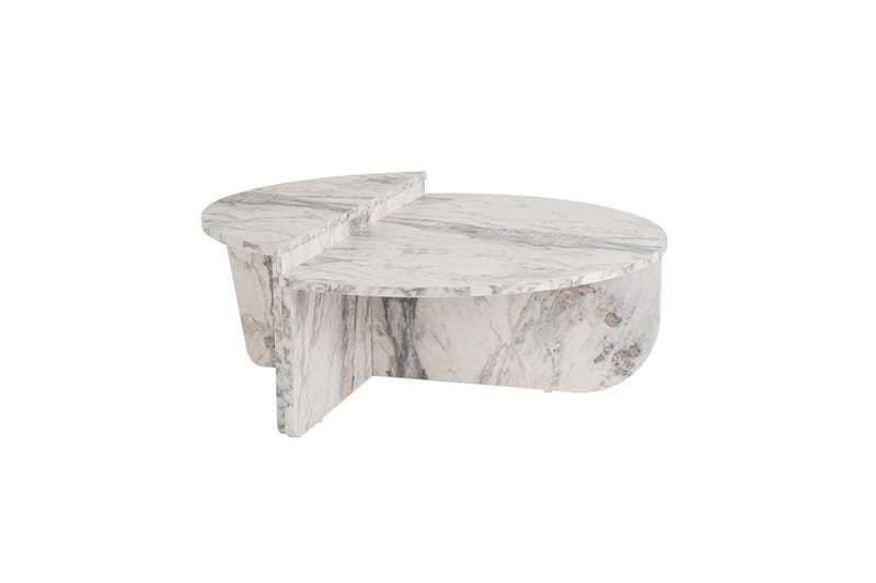 Soffbord Mukund Freesia Marble - Freesia Marble - Möbler - Bord & matgrupper - Soffbord