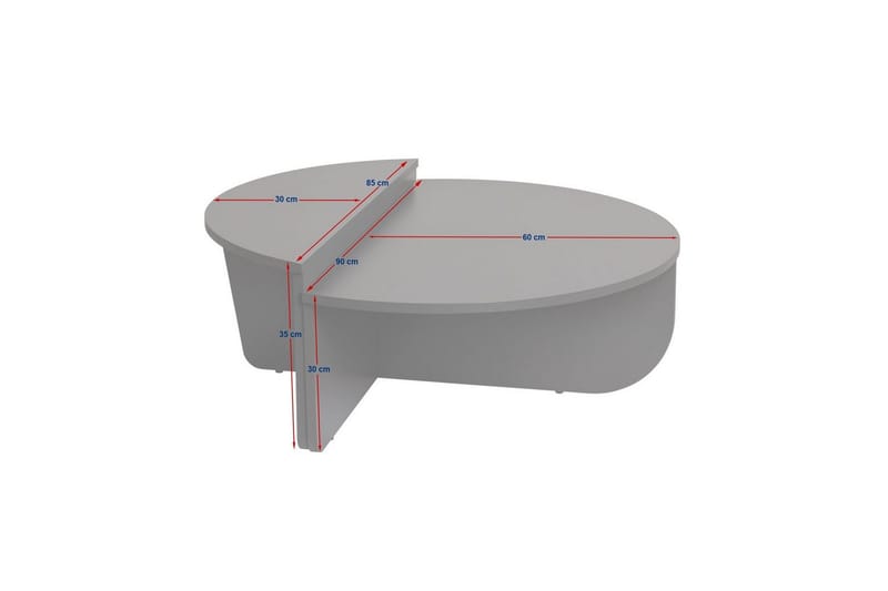 Soffbord Mukund Freesia Marble - Freesia Marble - Möbler - Bord & matgrupper - Soffbord