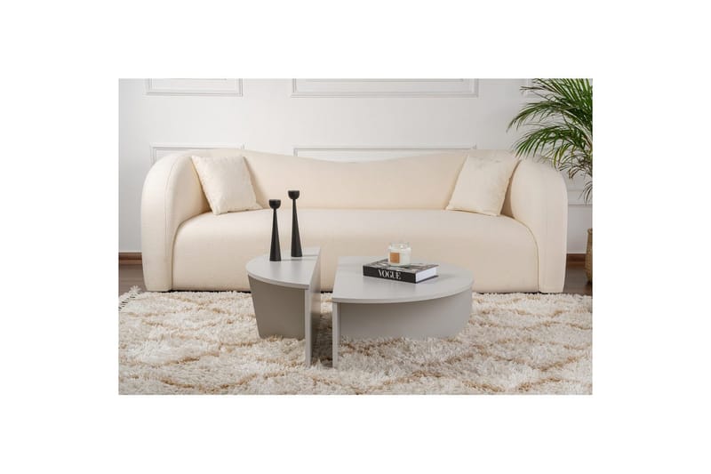 Soffbord Mukund Grå - Grå - Möbler - Bord & matgrupper - Soffbord