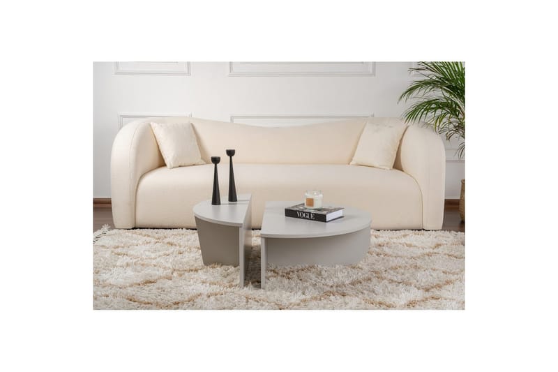 Soffbord Mukund Grå - Grå - Möbler - Bord & matgrupper - Soffbord