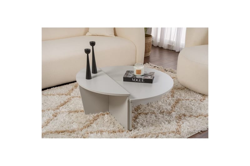 Soffbord Mukund Grå - Grå - Möbler - Bord & matgrupper - Soffbord