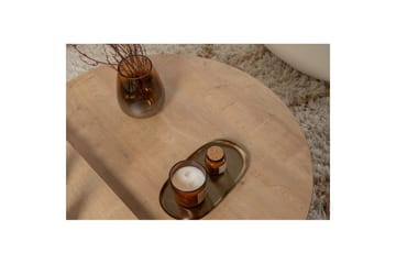 Soffbord Mukund Honey Oak Black - Honey Oak Black - Möbler - Bord & matgrupper - Soffbord
