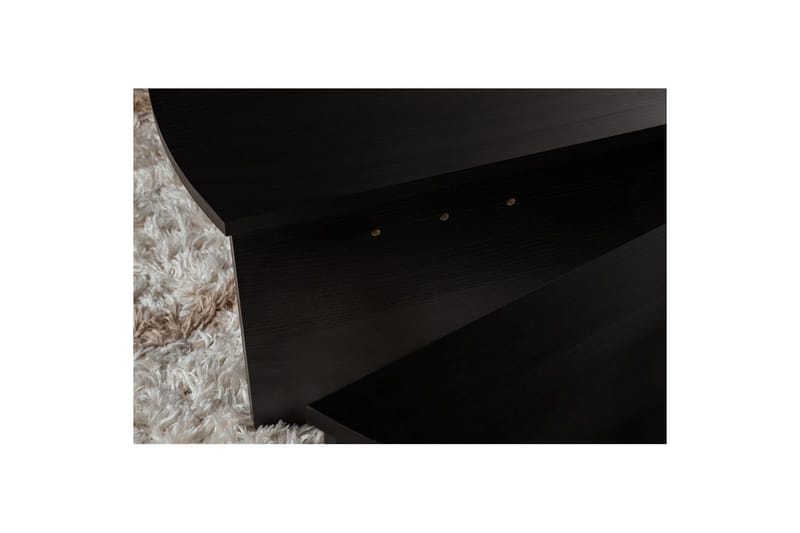 Soffbord Mukund Trä Svart - Trä Svart - Möbler - Bord & matgrupper - Soffbord