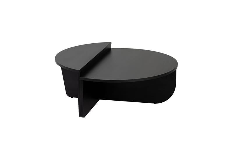 Soffbord Mukund Trä Svart - Trä Svart - Möbler - Bord & matgrupper - Soffbord