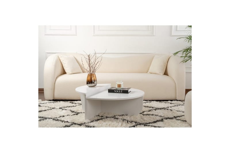 Soffbord Mukund Vit - Vit - Möbler - Bord & matgrupper - Soffbord