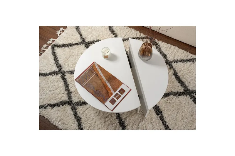 Soffbord Mukund Vit - Vit - Möbler - Bord & matgrupper - Soffbord