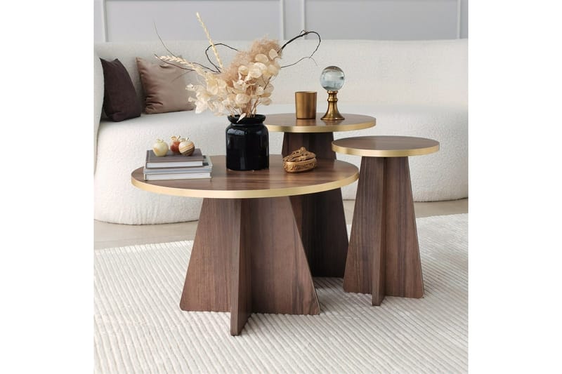 Munne Soffbord 40 cm - Valnöt - Möbler - Bord & matgrupper - Soffbord
