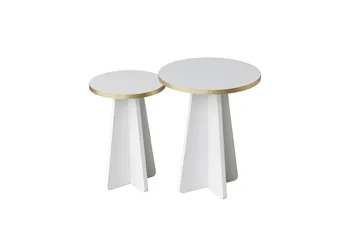 Munne Soffbord 40 cm - Vit - Möbler - Bord & matgrupper - Soffbord
