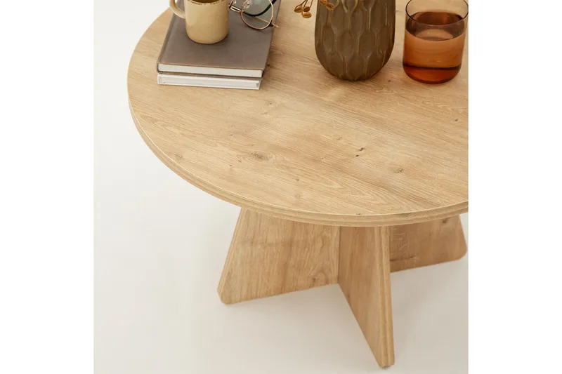Munne Soffbord 60 cm - Ek - Möbler - Bord & matgrupper - Soffbord