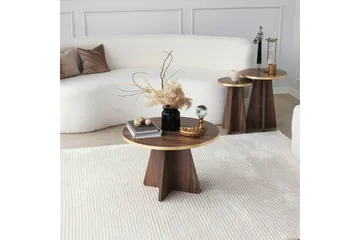 Munne Soffbord 60 cm - Valnöt - Möbler - Bord & matgrupper - Soffbord