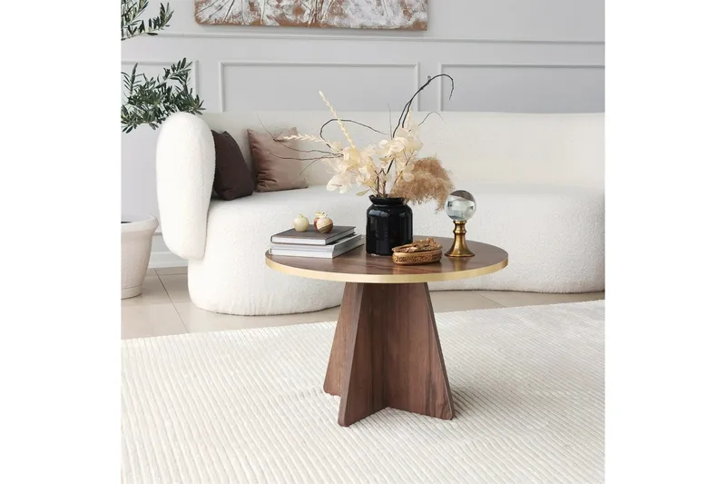 Munne Soffbord 60 cm - Valnöt - Möbler - Bord & matgrupper - Soffbord