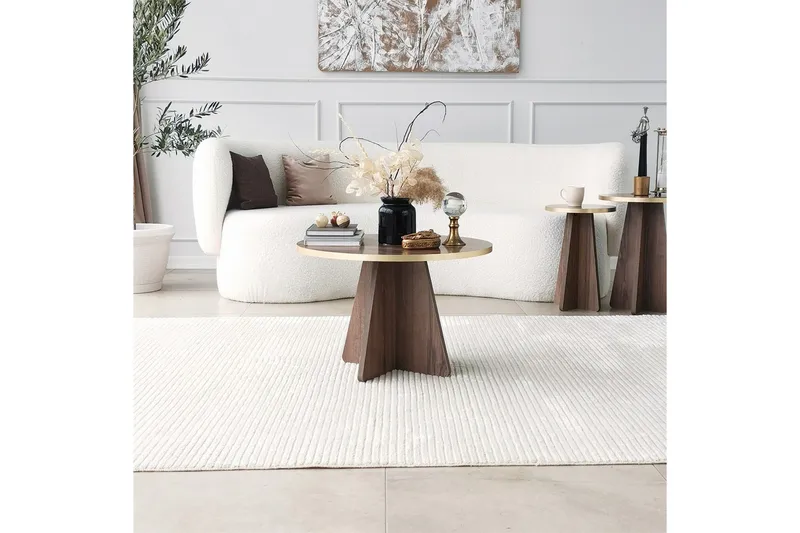 Munne Soffbord 60 cm - Valnöt - Möbler - Bord & matgrupper - Soffbord