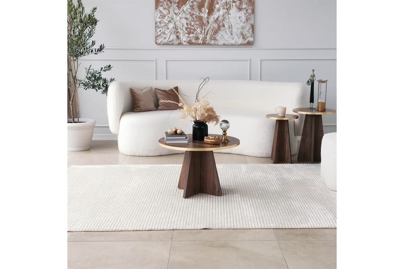 Munne Soffbord 60 cm - Valnöt - Möbler - Bord & matgrupper - Soffbord