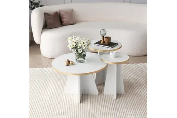 Munne Soffbord 60 cm - Vit - Möbler - Bord & matgrupper - Soffbord