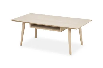 Myrviken Soffbord 115 cm - Vitpigmenterad Ek - Möbler - Bord & matgrupper - Soffbord