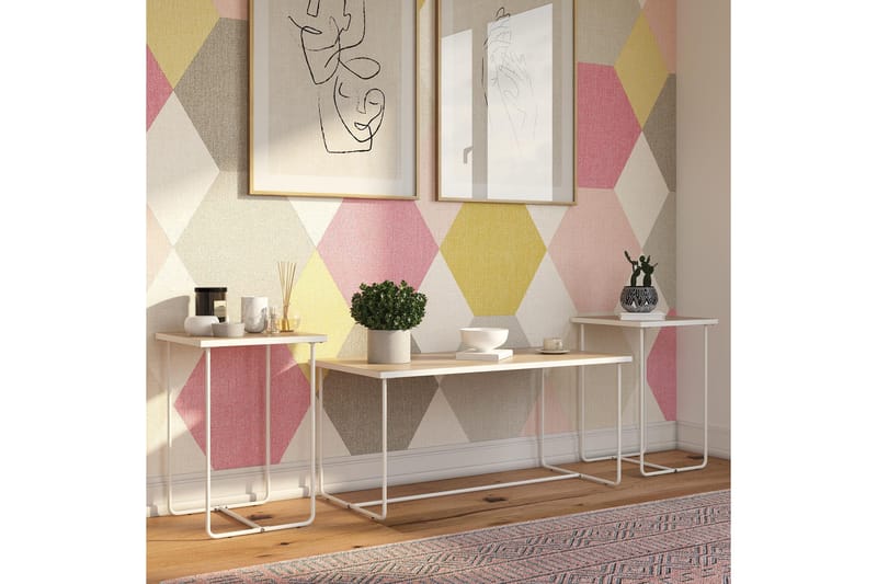 Nadzeya Soffbord Set - Natur - Möbler - Bord & matgrupper - Soffbord