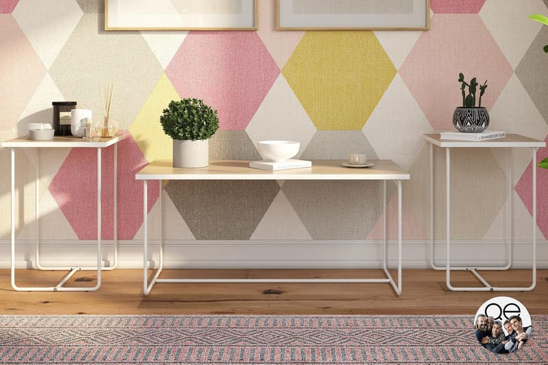 Nadzeya Soffbord Set - Natur - Möbler - Bord & matgrupper - Soffbord