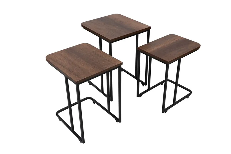 Nagako Satsbord Brun/Svart - Hanah Home - Möbler - Bord & matgrupper - Soffbord