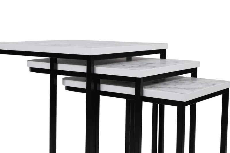 Nagako Satsbord Vit/Svart - Hanah Home - Möbler - Bord & matgrupper - Soffbord
