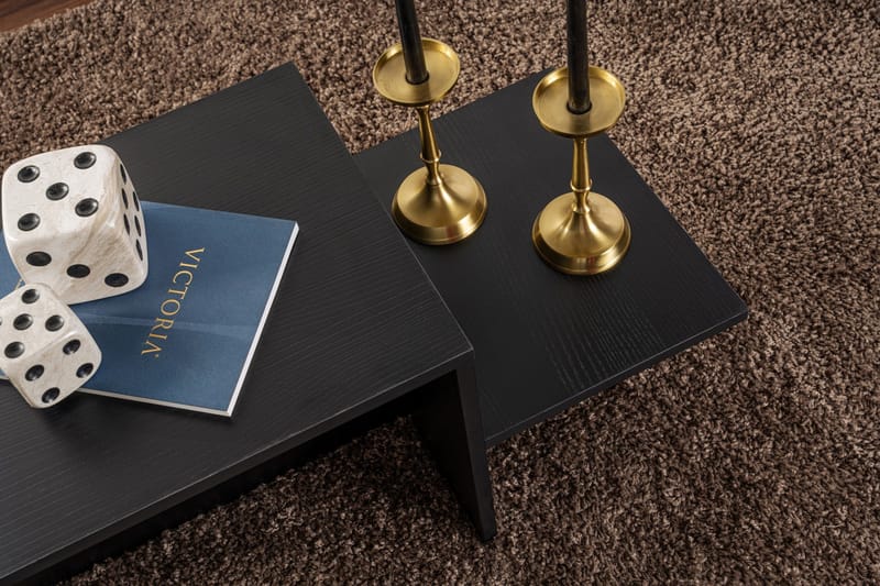 Soffbord NO_BRAND Fabrony Soffbord 80x40 cm Svart - Möbler - Bord & matgrupper - Soffbord