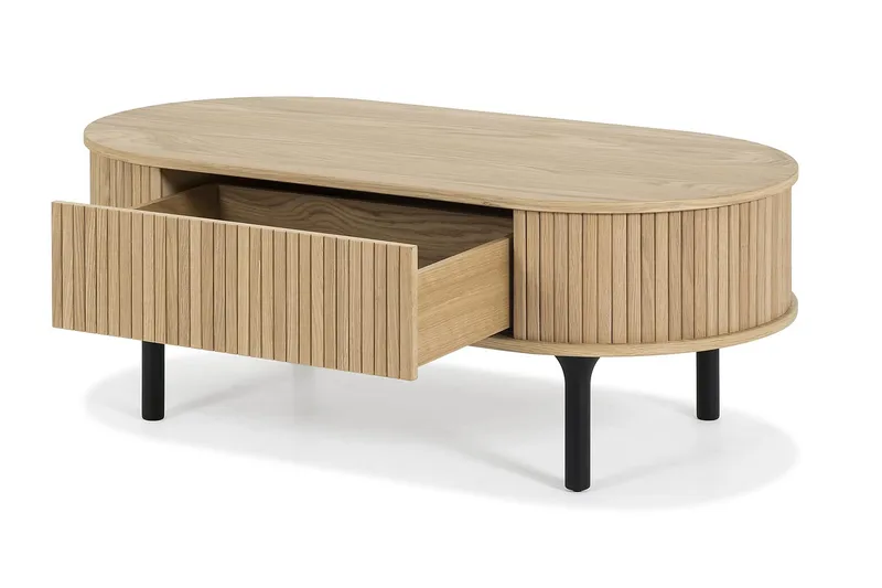Noira Ovalt Soffbord 118 cm - Natur - Möbler - Bord & matgrupper - Soffbord