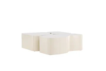 Nordland 92x74 cm Rektangulärt Soffbord i Trä - Beige - Möbler - Bord & matgrupper - Soffbord
