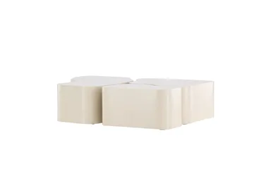 Nordland 92x74 cm Rektangulärt Soffbord i Trä - Beige - Möbler - Bord & matgrupper - Soffbord