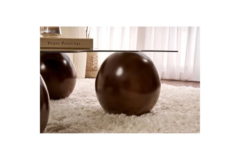 Soffbord Nordure Elinville Soffbord 120 cm Brun - Möbler - Bord & matgrupper - Soffbord