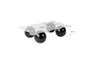 Soffbord Nordure Elinville Soffbord 120 cm Brun - Möbler - Bord & matgrupper - Soffbord